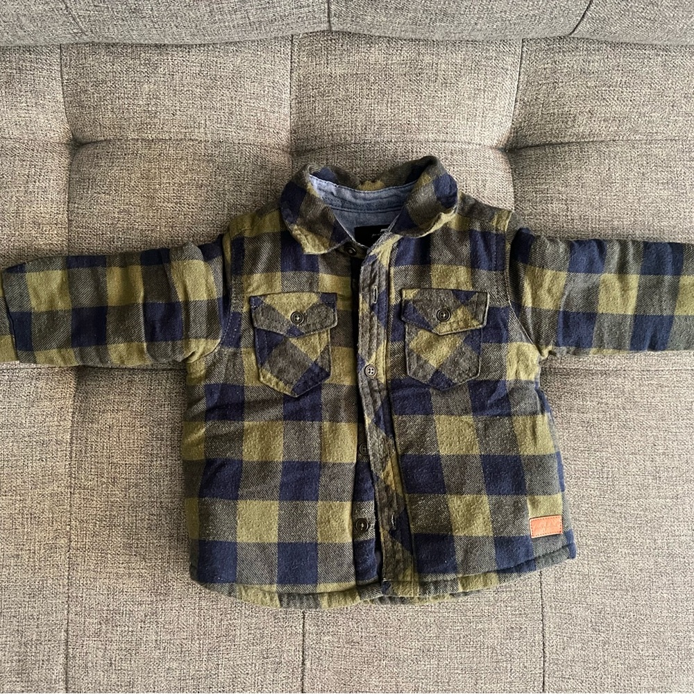 7 For All Mankind Baby Boy Quilted Jacket